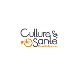 Logo pôle culture et santé Nouvelle Aqitaine