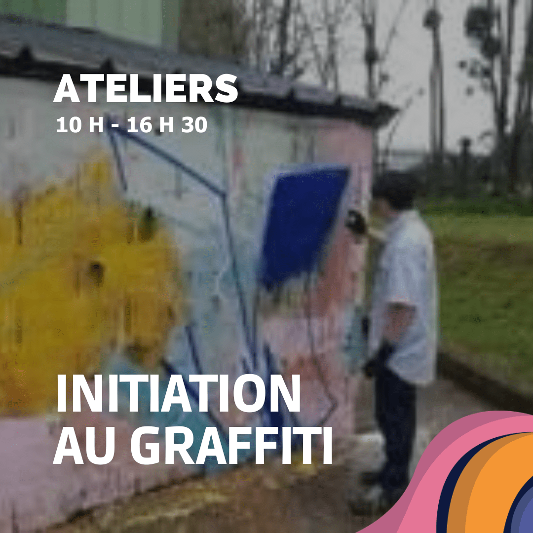 Atelier d'initiation au graffiti de 10 h à 16 h 30